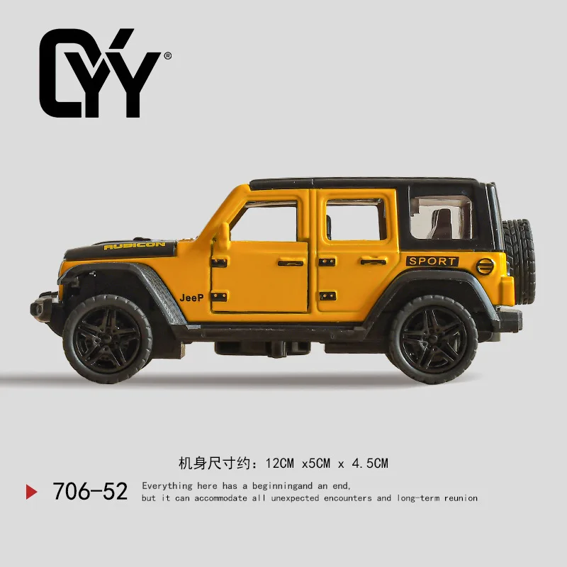 CYY Alloy Simulation Off Road Vehicle Model 1:36 Scale Pull Back Three Opening Doors Decorative Ornament Gift For Collectors
CYY Alloy Simulation Off Road Vehicle Model 1:36 Scale Pull Back Three Opening Doors Decorative Ornament Gift For Collectors