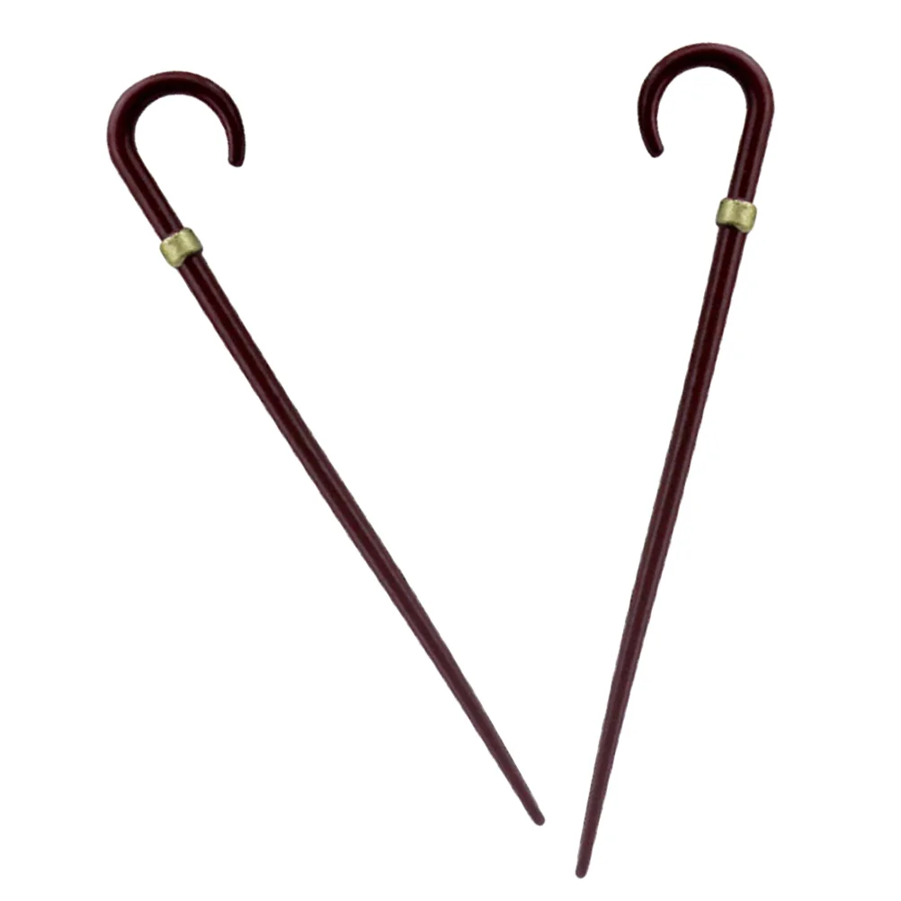 2 Pcs Dollhouse Crutches Miniature Decoration Shepherd Staff Decorations Shepherds Hook Costume Vintage
2 Pcs Dollhouse Crutches Miniature Decoration Shepherd Staff Decorations Shepherds Hook Costume Vintage