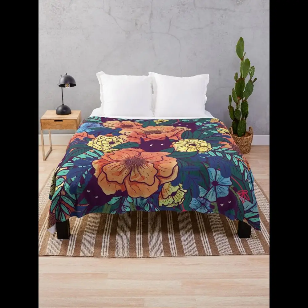 Wild Flowers Throw Blanket Soft Cozy Decor for Living Room Couch Bed
Wild Flowers Throw Blanket Soft Cozy Decor for Living Room Couch Bed