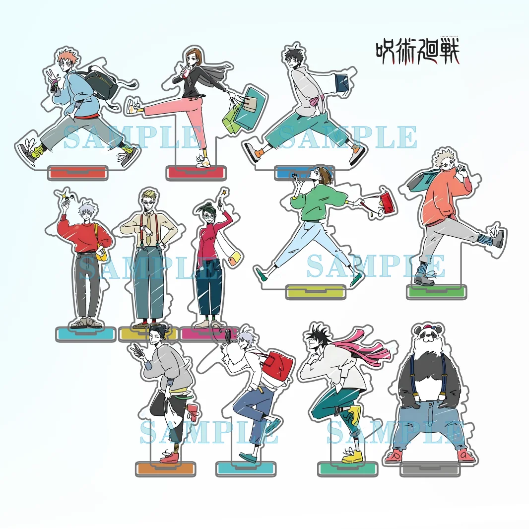 Anime JK 5th Anniversary Edition Lost in Paradise Satoru Gojo/Yuji Itadori/Megumi Fushiguro Acrylic Stand Keychain Desk Decor
Anime JK 5th Anniversary Edition Lost in Paradise Satoru Gojo/Yuji Itadori/Megumi Fushiguro Acrylic Stand Keychain Desk Decor