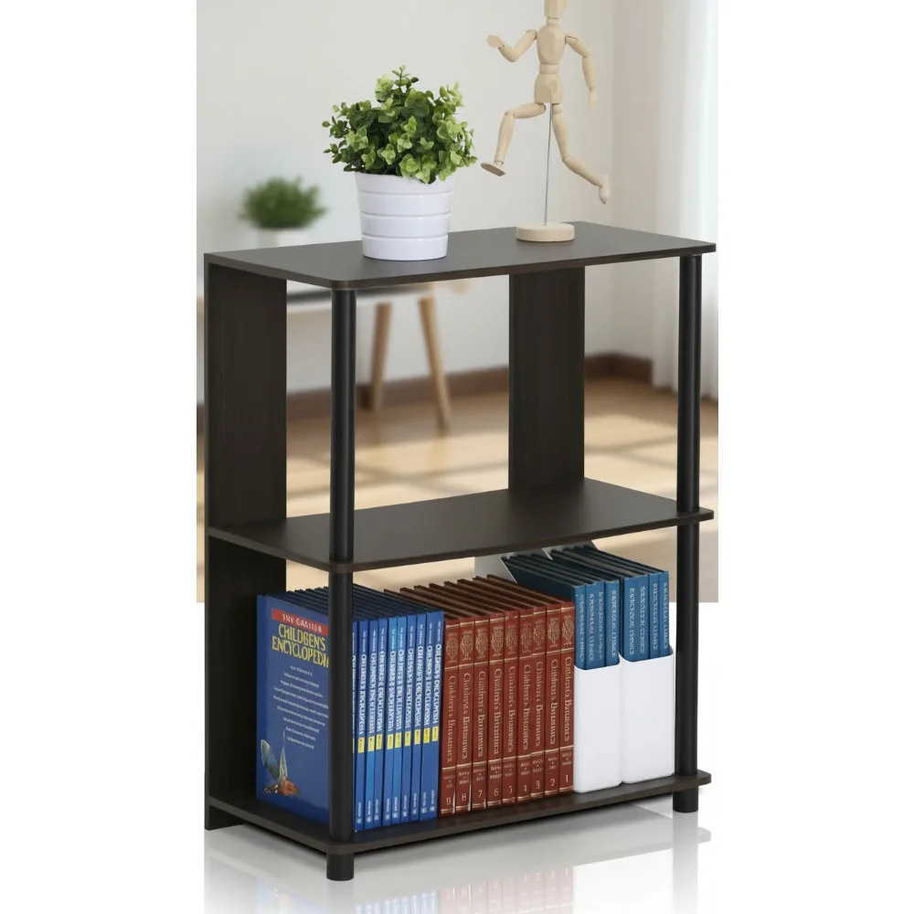 3-уровневый книжный шкаф, полка для хранения, витрина, пластиковые трубки с отделкой из орехового дерева, экономия места для домашнего офиса в общежитии
3-уровневый книжный шкаф, полка для хранения, витрина, пластиковые трубки с отделкой из орехового дерева, экономия места для домашнего офиса в общежитии