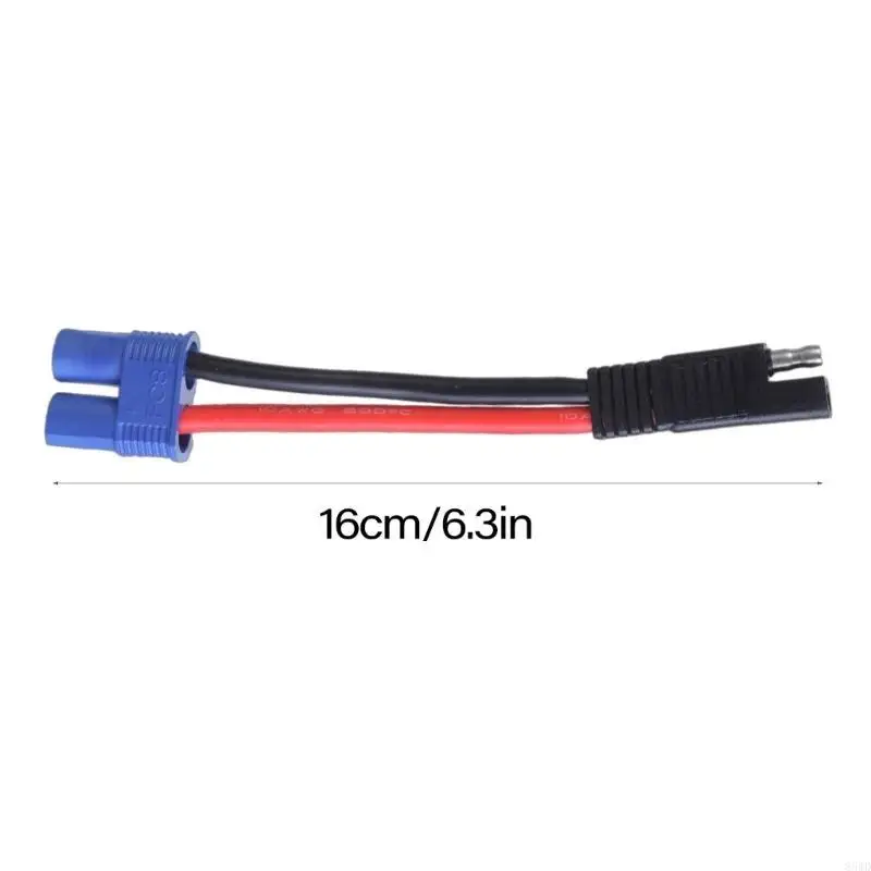85WD 1 SET EC8 TO SAE ADAPTER CABLE 10AWG Силиконовый проволочный проволочный проволоки для автомобильного экстренного запуска
85WD 1 SET EC8 TO SAE ADAPTER CABLE 10AWG Силиконовый проволочный проволочный проволоки для автомобильного экстренного запуска