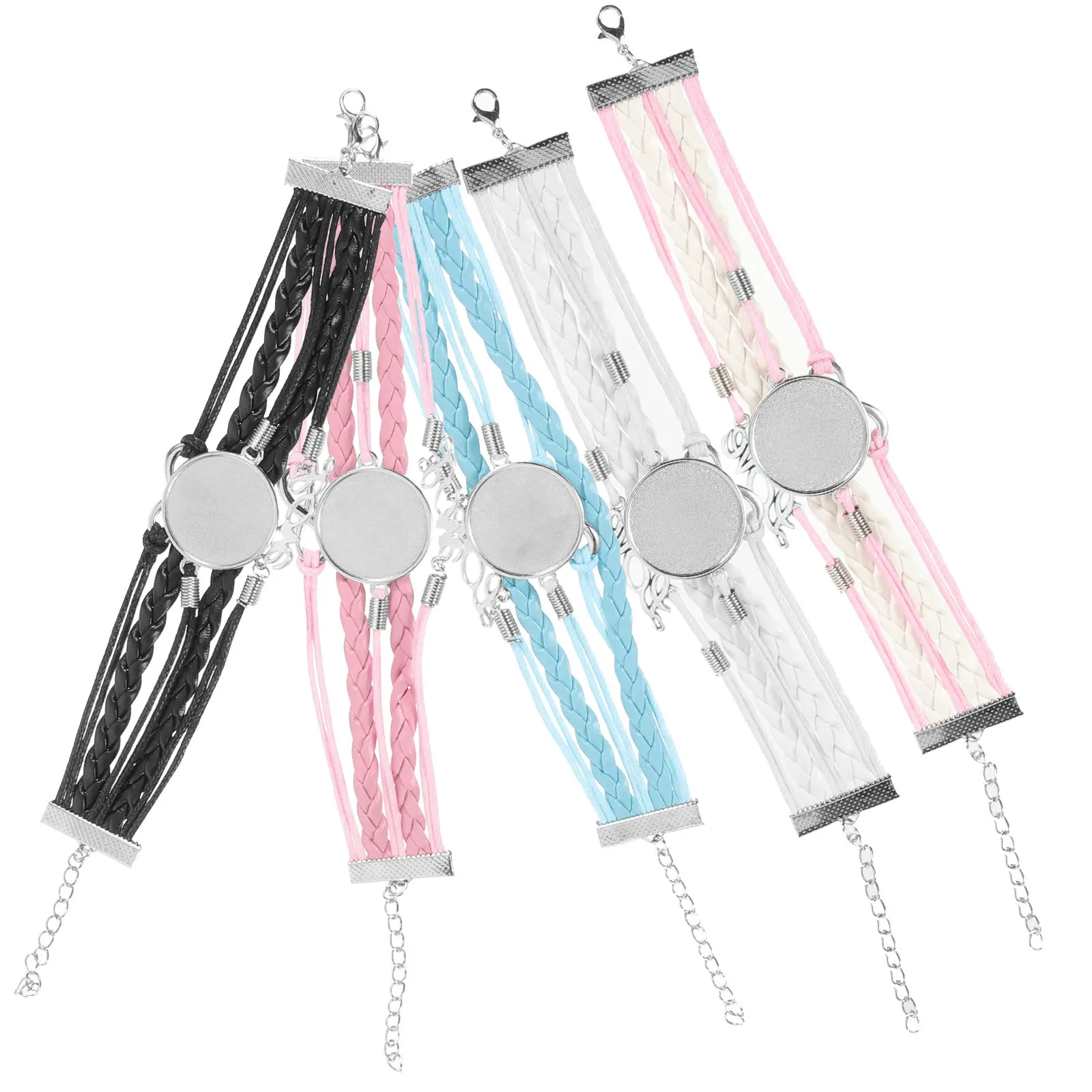 Набор из 5 регулируемых заготовок для сублимационных браслетов, круглые заготовки для браслетов, для термотрансферной печати, для самостоятельного изготовления украшений, подарок для сублимационного творчества
Набор из 5 регулируемых заготовок для сублимационных браслетов, круглые заготовки для браслетов, для термотрансферной печати, для самостоятельного изготовления украшений, подарок для сублимационного творчества