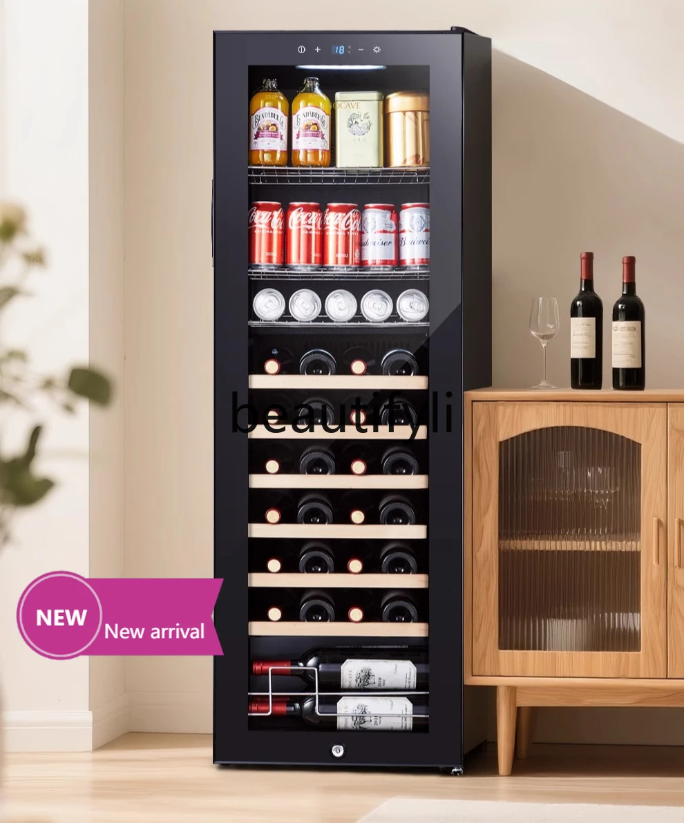 New ice bar household small beverage transparent refrigerator living room office X
New ice bar household small beverage transparent refrigerator living room office X