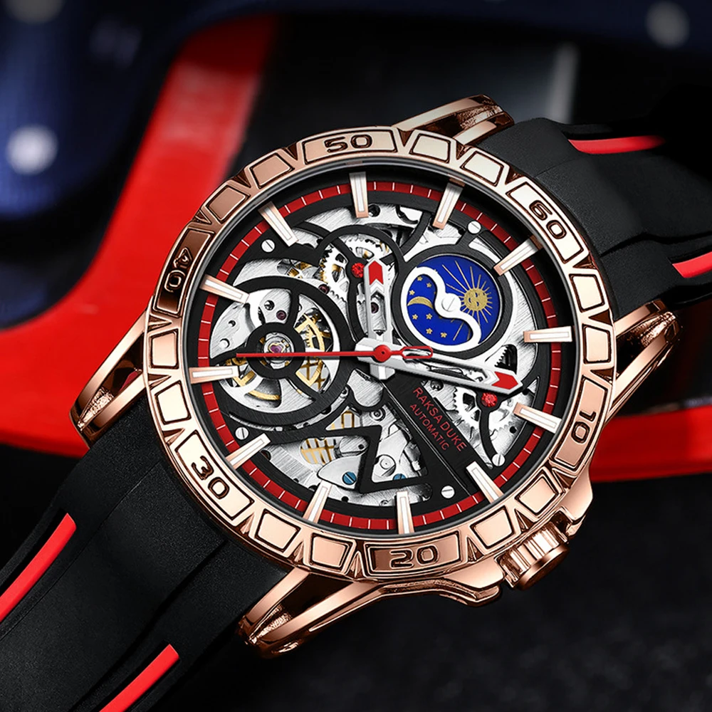 Tourbillon Скелет часы Роскошные автоматические мужские часы с фазой Луны механические наручные часы для мужчин розовое золото relogio masculino Новинка
Tourbillon Скелет часы Роскошные автоматические мужские часы с фазой Луны механические наручные часы для мужчин розовое золото relogio masculino Новинка