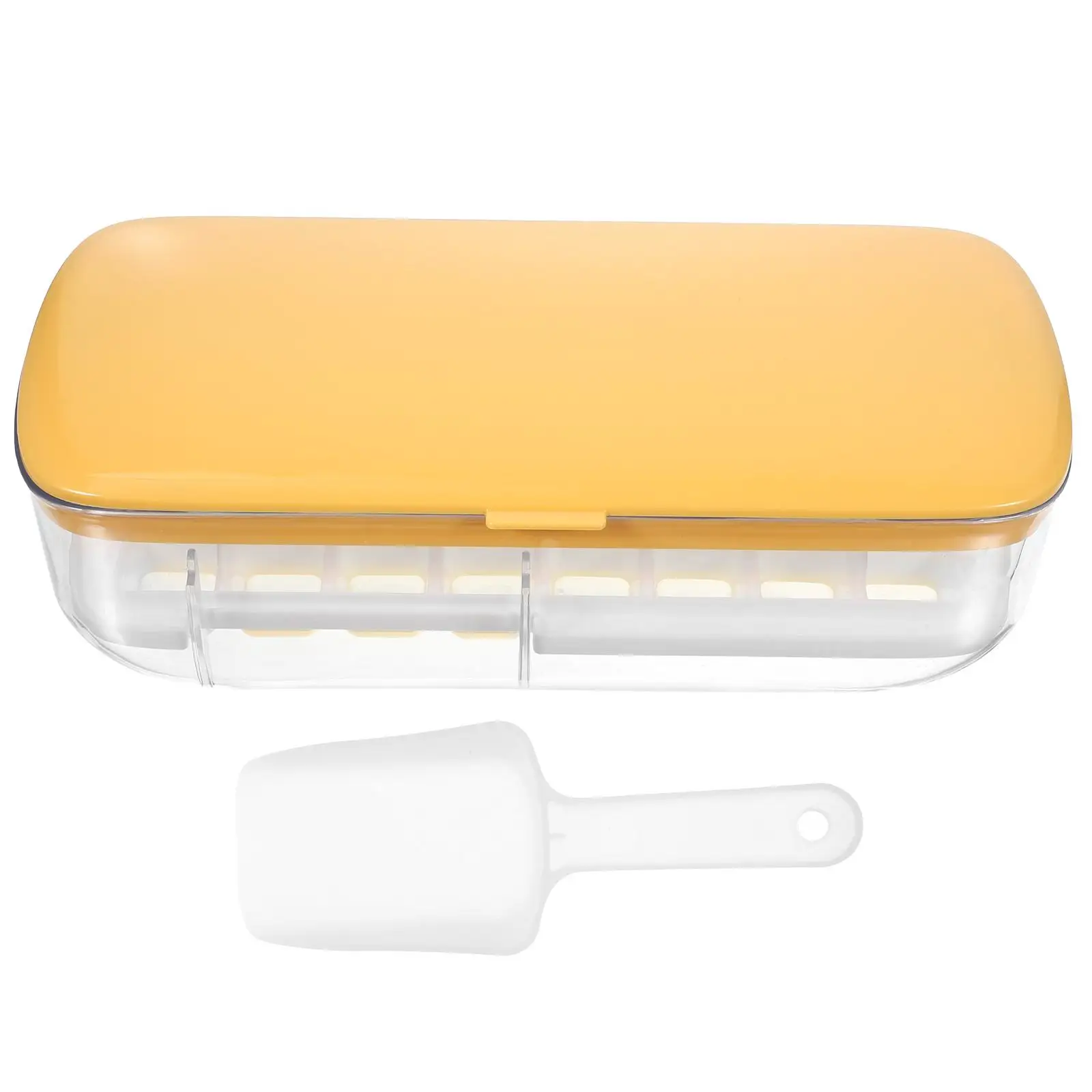 Silicone Ice Trays 24 Cavities Yellow Layer Lid Storage Bin Home Refrigerator Freezer Mold Container Ice Trays For Freezer With
Silicone Ice Trays 24 Cavities Yellow Layer Lid Storage Bin Home Refrigerator Freezer Mold Container Ice Trays For Freezer With