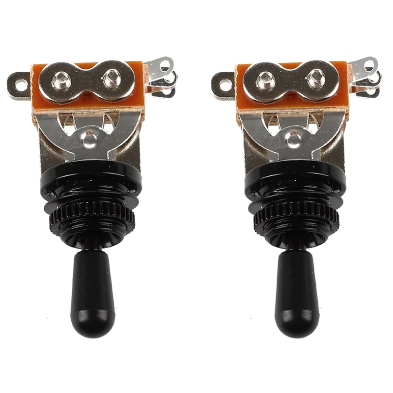 A64K 2X черный наконечник 3-позиционный тумблер переключателя звукоснимателя для электрогитары 
A64K 2X черный наконечник 3-позиционный тумблер переключателя звукоснимателя для электрогитары