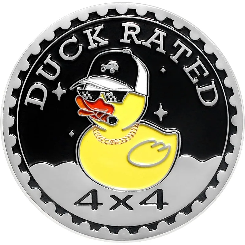 Duck Rated Car Emblem - Metal Cool Duck Stickers Automotive Car Badge Decals For Jeep Wrangler Vehicles Trucks SUV RV Decors
Duck Rated Car Emblem - Metal Cool Duck Stickers Automotive Car Badge Decals For Jeep Wrangler Vehicles Trucks SUV RV Decors