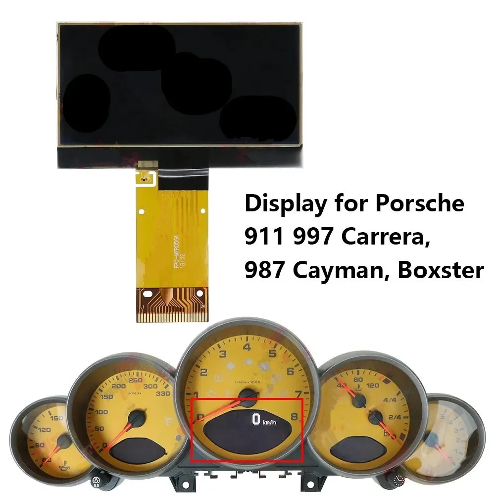 Для Porsche 911 997 Carrera, 987 Cayman, Boxster Спидометр, приборная панель, ЖК-дисплей
Для Porsche 911 997 Carrera, 987 Cayman, Boxster Спидометр, приборная панель, ЖК-дисплей