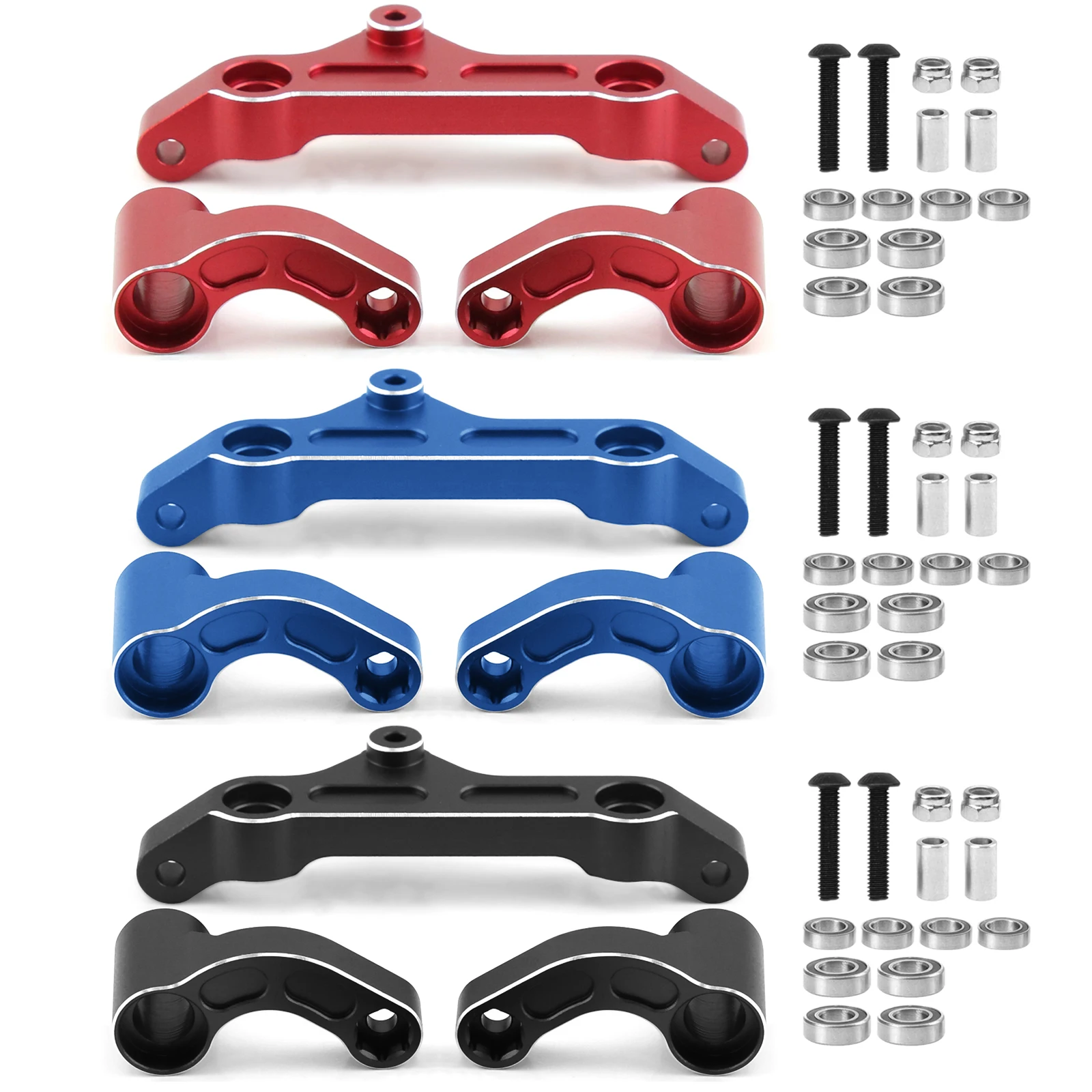 Metal Composite Steering Bellcrank Set for ARRMA 1/5 Kraton Outcast 8S BLX Aluminum Alloy Composite Steering Upgrade Parts
Metal Composite Steering Bellcrank Set for ARRMA 1/5 Kraton Outcast 8S BLX Aluminum Alloy Composite Steering Upgrade Parts