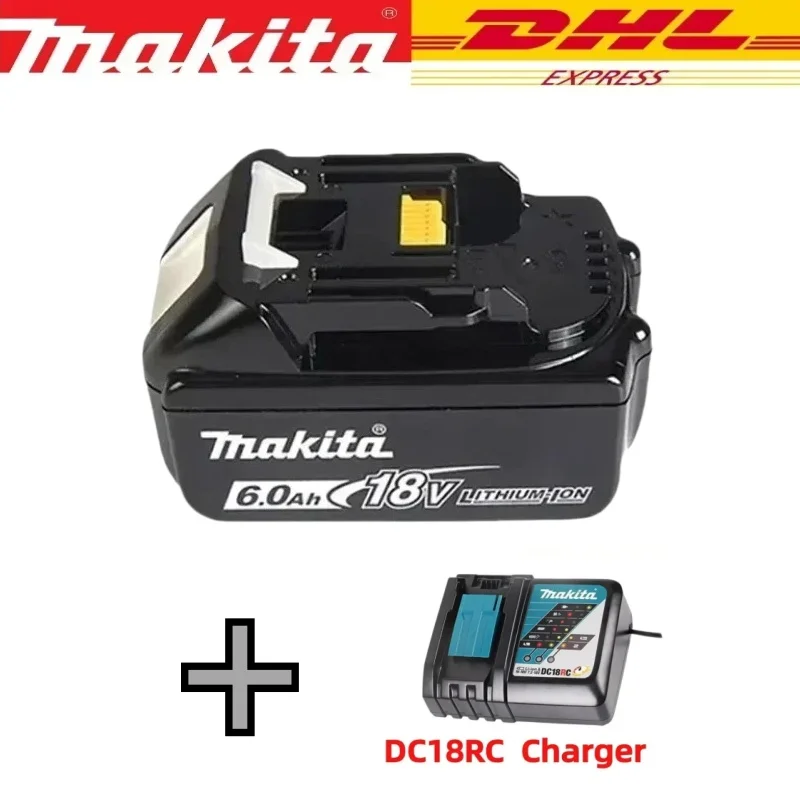 Original Makita 6Ah 18V Battery BL1820B Rechargeable Lithium-Ion Battery for Makita 18V Power Tools Replace the battery
Original Makita 6Ah 18V Battery BL1820B Rechargeable Lithium-Ion Battery for Makita 18V Power Tools Replace the battery