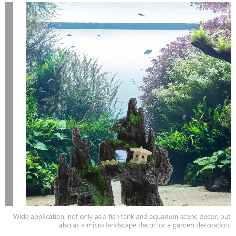 Rockery Aquarium Decor Resin Fish Tank Mountain Landscape Decoration Natural Simulation Aquarium Rockery Resin Fish Shelter
Rockery Aquarium Decor Resin Fish Tank Mountain Landscape Decoration Natural Simulation Aquarium Rockery Resin Fish Shelter