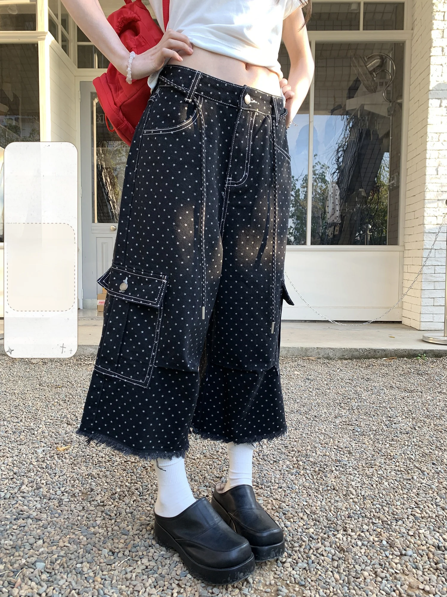 High Waist Wide Leg Jeans Denim Pocket Detail High Waist Flared Trousers Casual Workwear Spring Season Ladies Fashion
High Waist Wide Leg Jeans Denim Pocket Detail High Waist Flared Trousers Casual Workwear Spring Season Ladies Fashion