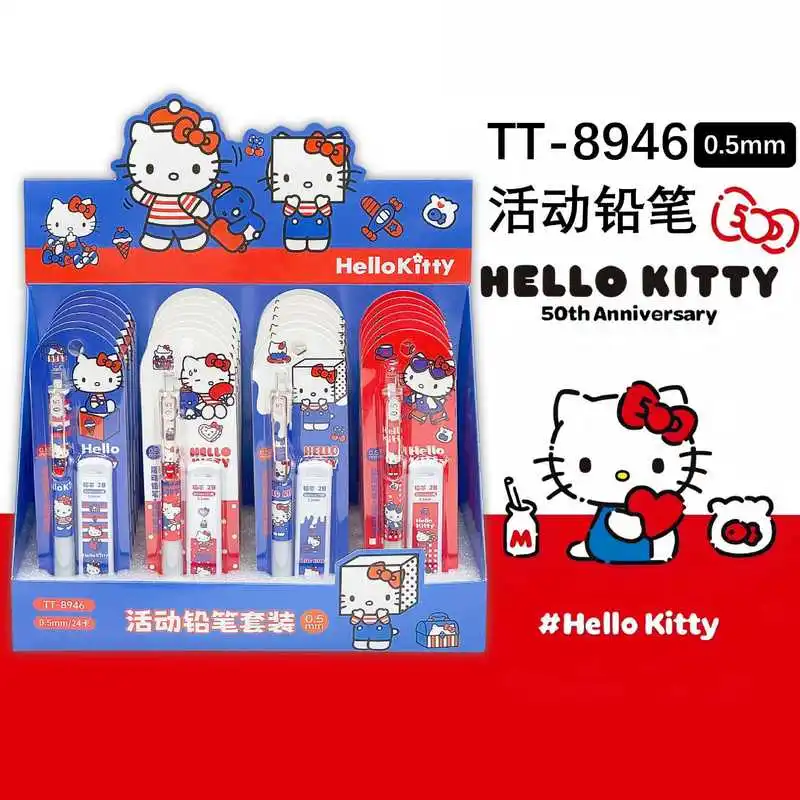 4/24pcs Kawaii Kitty 0.5 Mechanical Pencil Set Cute Student Sharpening-Free Automatic Pen Not Easy To Break Lead Stationery Gift
4/24pcs Kawaii Kitty 0.5 Mechanical Pencil Set Cute Student Sharpening-Free Automatic Pen Not Easy To Break Lead Stationery Gift