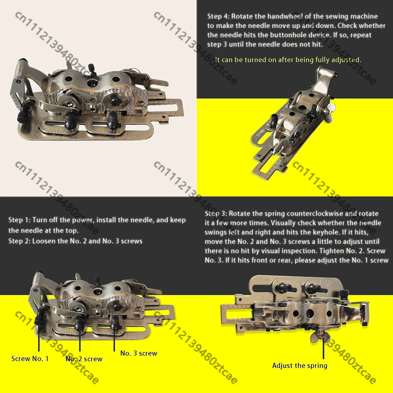 Industrial Computer Flat Car Buttonhole Sewing Machine Accessories for Household Use
Industrial Computer Flat Car Buttonhole Sewing Machine Accessories for Household Use