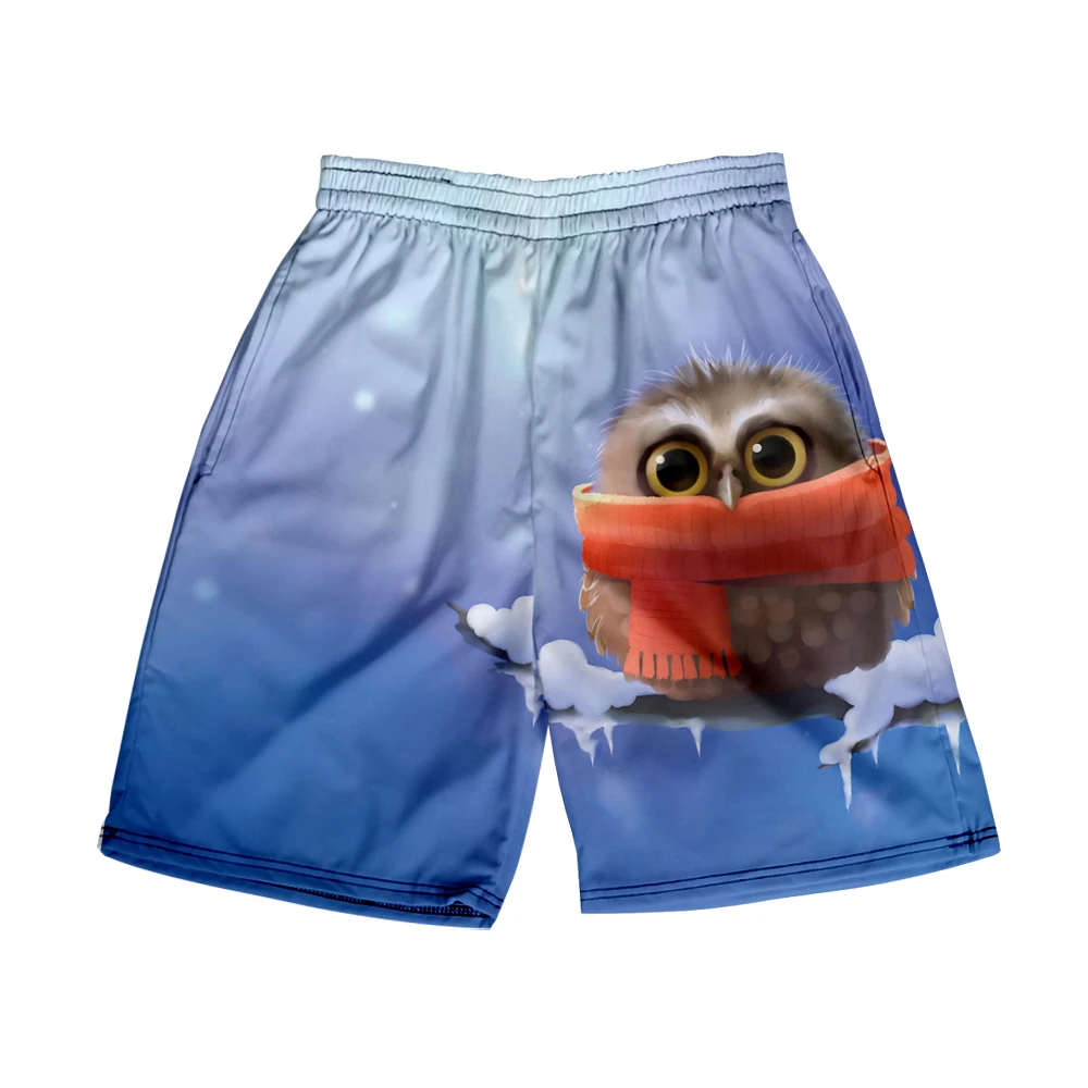 owl Beach Shorts Men's and women's clothing 3D digital printing casual shorts Fashion trend couple Pants
owl Beach Shorts Men's and women's clothing 3D digital printing casual shorts Fashion trend couple Pants