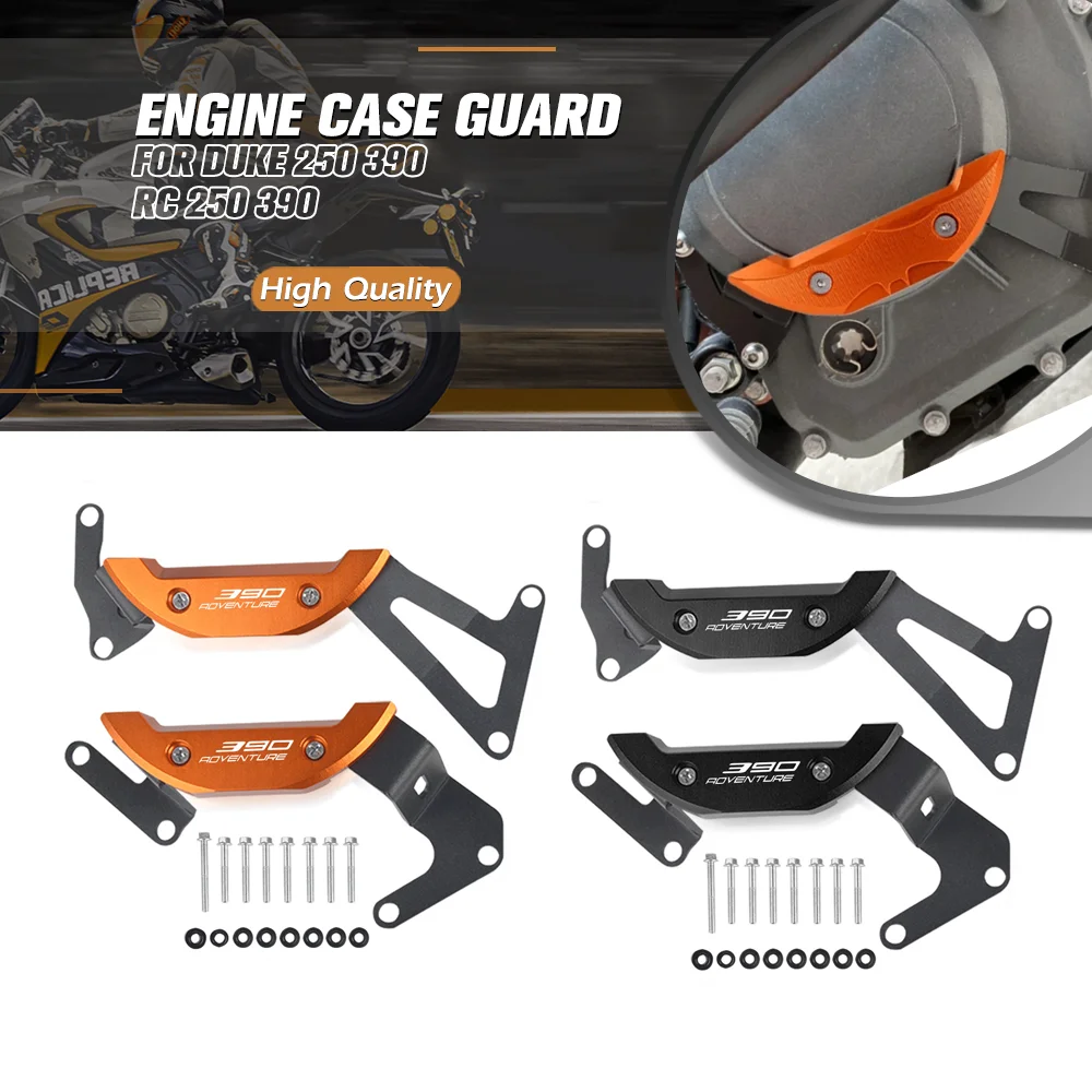 FOR DUKE 250 390 RC 250 390 2017-2023 CNC Engine Case Guard Stator Slider Crash Protector Clutch Protection Cover 390 ADVENTURE
FOR DUKE 250 390 RC 250 390 2017-2023 CNC Engine Case Guard Stator Slider Crash Protector Clutch Protection Cover 390 ADVENTURE