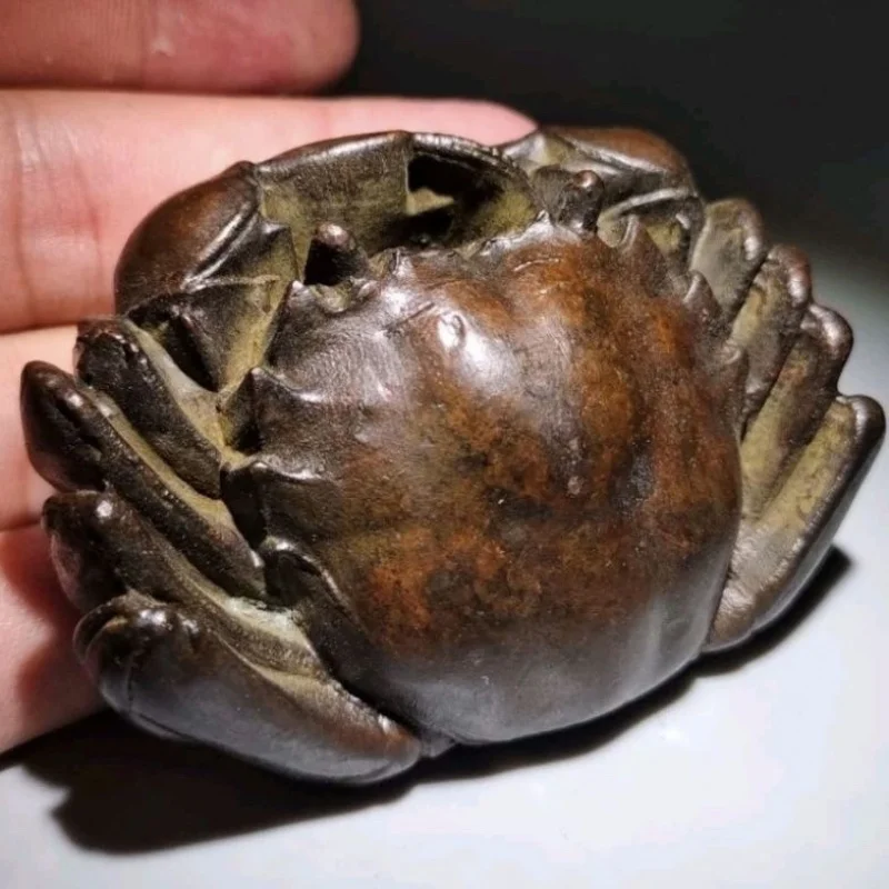 Antique Bronze Antique Solid Large Small Size Crab Handmade Japanese Style Tea Ceremony Copper Accessories Crab Incense Holder T
Antique Bronze Antique Solid Large Small Size Crab Handmade Japanese Style Tea Ceremony Copper Accessories Crab Incense Holder T