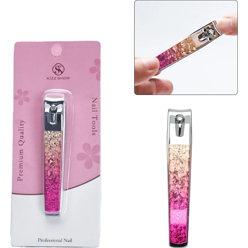Colorful Ice-coated Nail Clippers Nail Cutter Portable Fingernail Clippers Stainless Steel Manicure Nail Tool
Colorful Ice-coated Nail Clippers Nail Cutter Portable Fingernail Clippers Stainless Steel Manicure Nail Tool