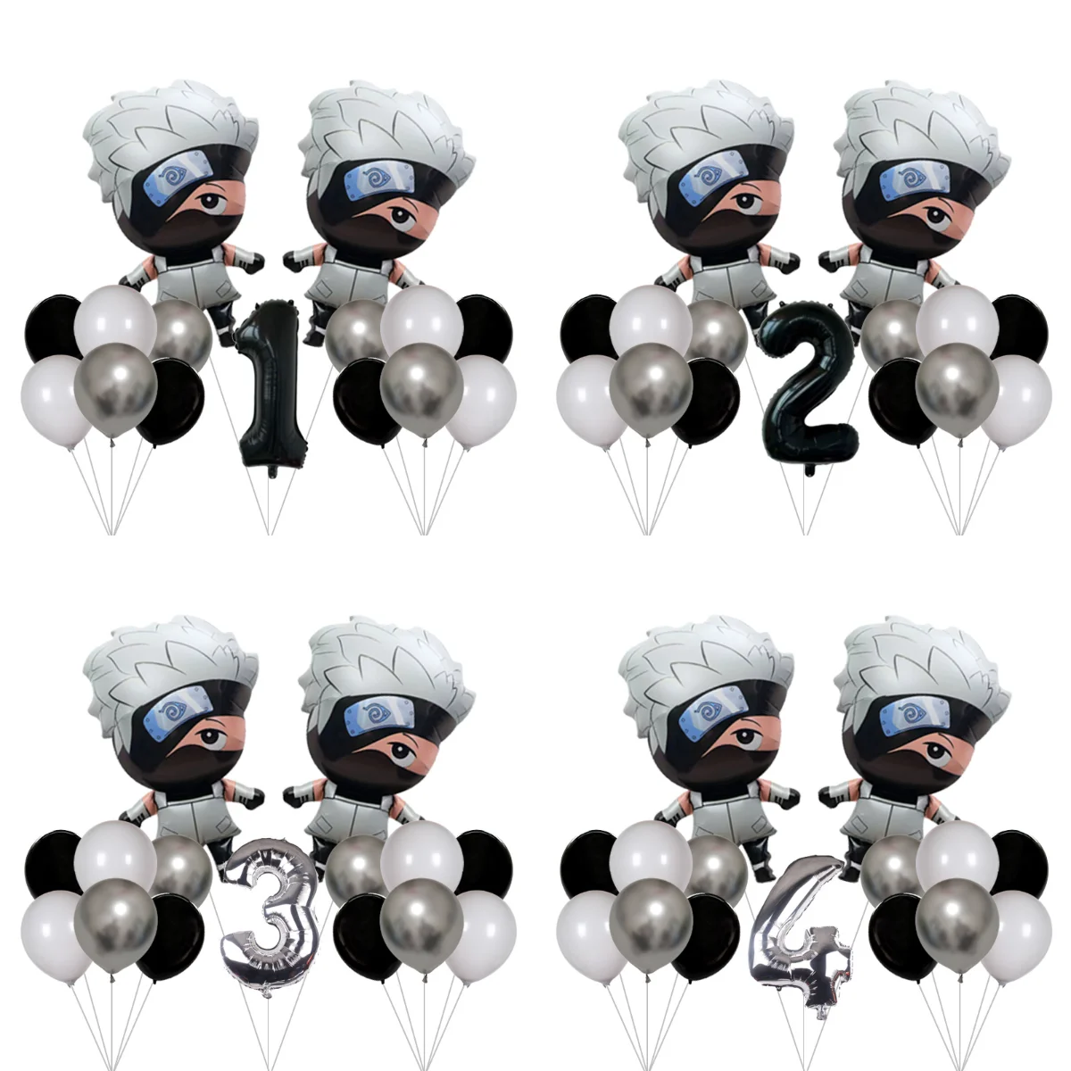 Cartoon Naruto Theme Foil Balloons Set Latex Balloon Kids Birthday Party Decoration Number Balloon Globos Gifts
Cartoon Naruto Theme Foil Balloons Set Latex Balloon Kids Birthday Party Decoration Number Balloon Globos Gifts