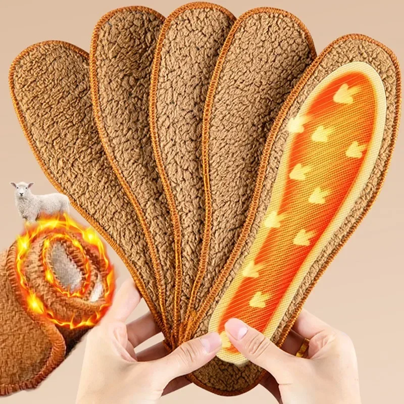 Winter Warm Plush Insoles Soft Thicken Alpaca Wool Thermal Heating Insert for Women Men Breathable Snow Boots Shoes Pads Gifts
Winter Warm Plush Insoles Soft Thicken Alpaca Wool Thermal Heating Insert for Women Men Breathable Snow Boots Shoes Pads Gifts