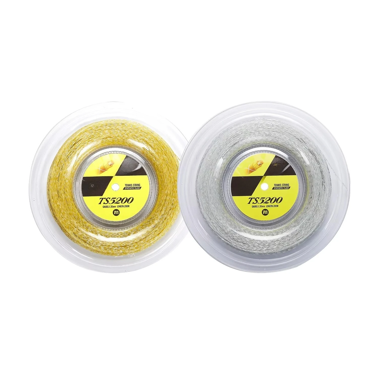 Durable High-elastic TAAN TT5200 Tennis Racket String 200m Length 1.30mm Gauge Polyester Nylon Racquat String