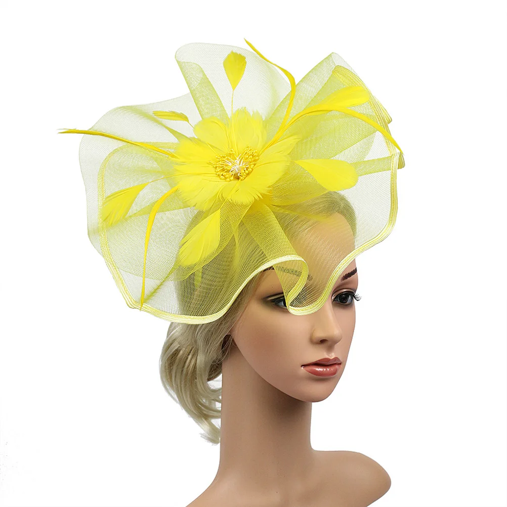 Woman Headbands Fascinator Hat with Hair Ties for Women's Feather Hairband Hoop Dress Miss
Woman Headbands Fascinator Hat with Hair Ties for Women's Feather Hairband Hoop Dress Miss