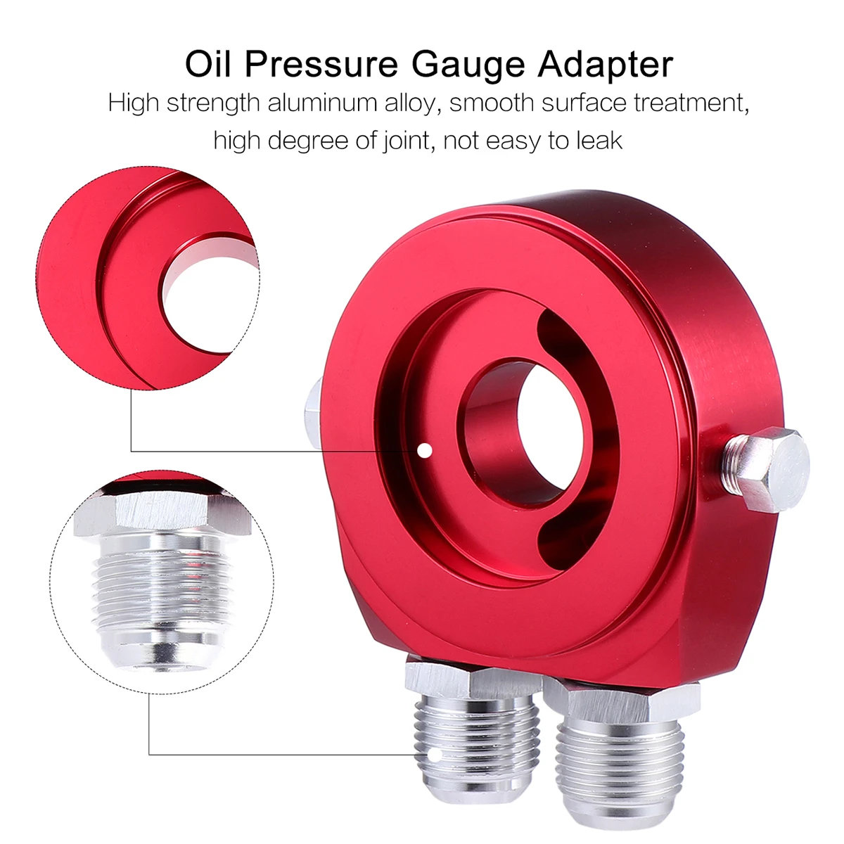 Oil Pressure Gauge Connecting Base Car Kit Cooler Aluminum Alloy High Strength Smooth Surface Joint Leakproof Engine Cooling
Oil Pressure Gauge Connecting Base Car Kit Cooler Aluminum Alloy High Strength Smooth Surface Joint Leakproof Engine Cooling