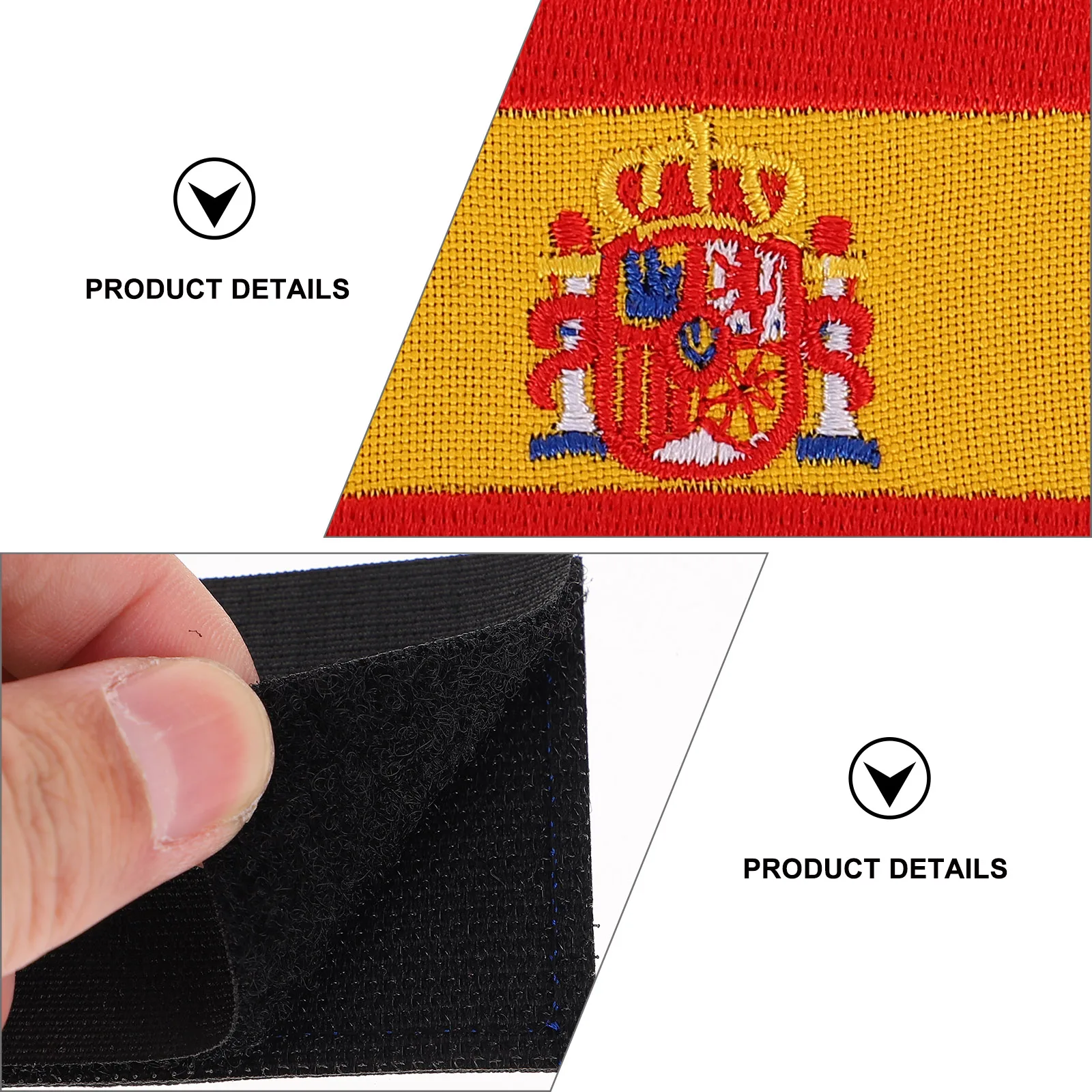 2 Pcs National Flag Embroidered Patches Badge Applique Polyester Material for Clothes Jeans Jackets Vests Hats Backpacks
2 Pcs National Flag Embroidered Patches Badge Applique Polyester Material for Clothes Jeans Jackets Vests Hats Backpacks