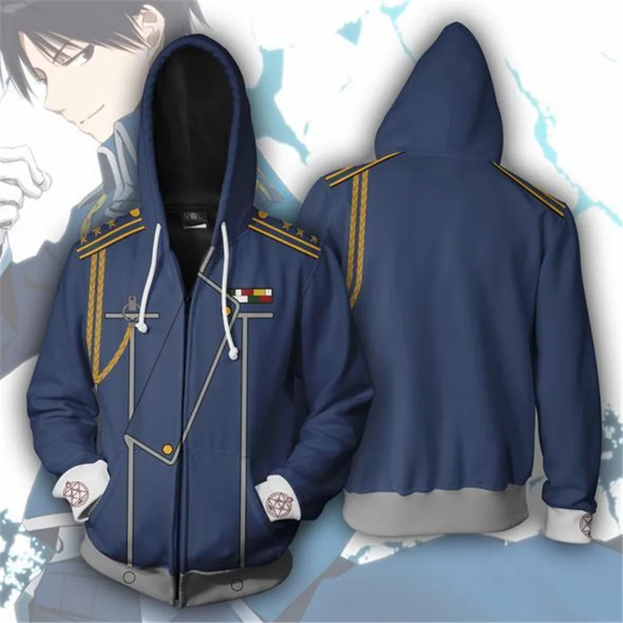 Anime Cosplay Sweatshirts Tracksuits Tops Clothes Drop Ship Fullmetal Alchemist Edward Elric's Autumn Zipper Jacket Hoodie Coat
Anime Cosplay Sweatshirts Tracksuits Tops Clothes Drop Ship Fullmetal Alchemist Edward Elric's Autumn Zipper Jacket Hoodie Coat