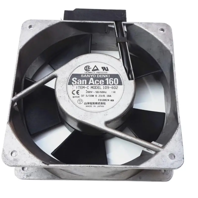 Для Sanyo 109-602 160x160x51 мм AC 200 В промышленный инверторный сервер осевой охлаждающий вентилятор
Для Sanyo 109-602 160x160x51 мм AC 200 В промышленный инверторный сервер осевой охлаждающий вентилятор
