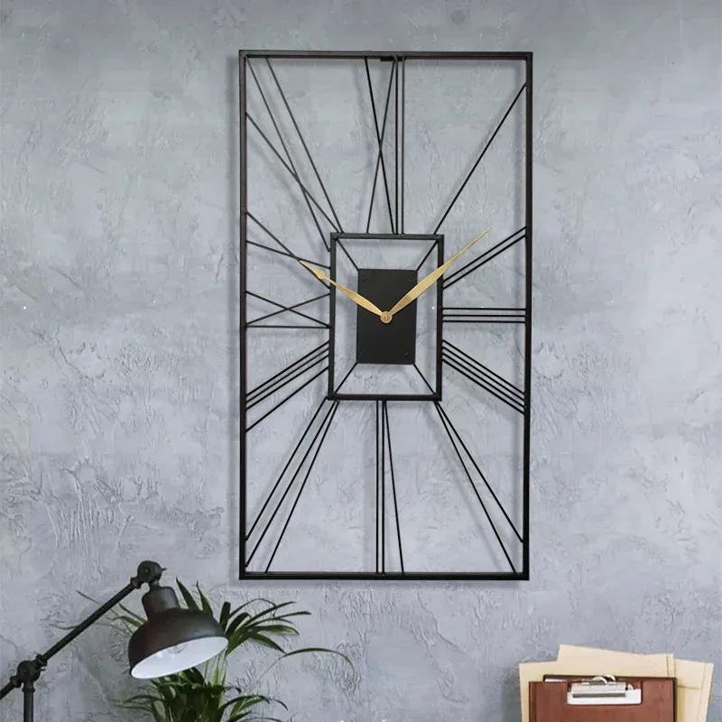 Wall Clock Living Room Light Luxury Creative Wall Fashion Clock Restaurant Wrought Iron Decorative Watch Wall Decor
Wall Clock Living Room Light Luxury Creative Wall Fashion Clock Restaurant Wrought Iron Decorative Watch Wall Decor