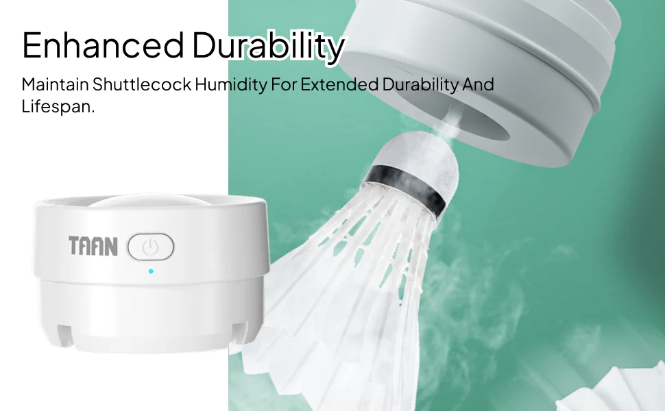 Humidifier Badminton Shuttlecock Steam Air Making the Battledore Keeps Balls Feather Moisturizing Badminton Ball Steamer
Humidifier Badminton Shuttlecock Steam Air Making the Battledore Keeps Balls Feather Moisturizing Badminton Ball Steamer