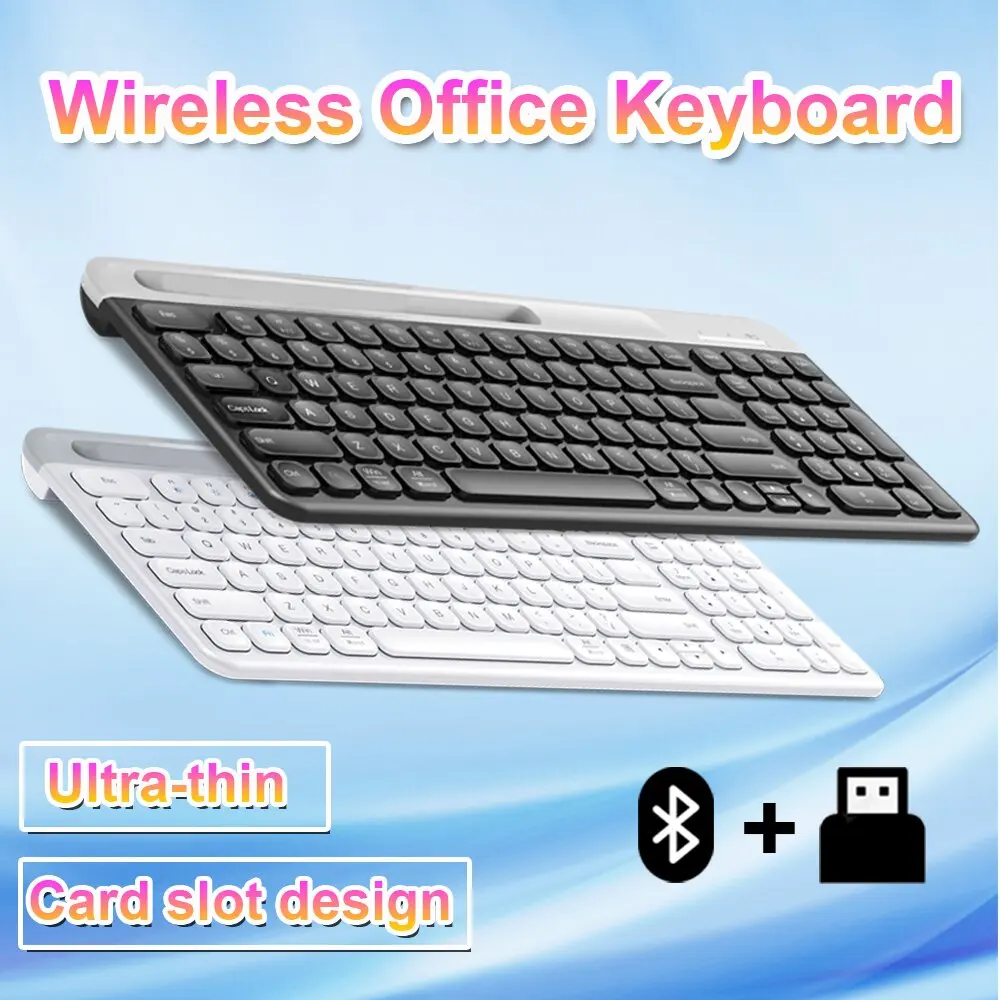 PopBloom K580 Wireless Keyboard Portable Original Multi-Device 2.4G Bluetooth Unifying Dual Mode Portable For PC Tablet Phone
PopBloom K580 Wireless Keyboard Portable Original Multi-Device 2.4G Bluetooth Unifying Dual Mode Portable For PC Tablet Phone