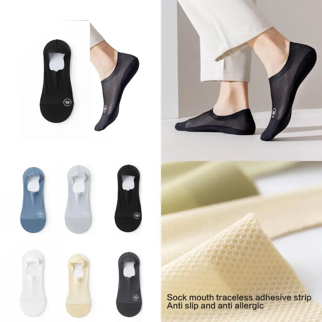 L5YC No Show Liner Socks Men's Low Cut Cotton Boat Socks Invisible Hiddens Socks Antis Slip Cotton Bottom Socks for Sneaker
L5YC No Show Liner Socks Men's Low Cut Cotton Boat Socks Invisible Hiddens Socks Antis Slip Cotton Bottom Socks for Sneaker