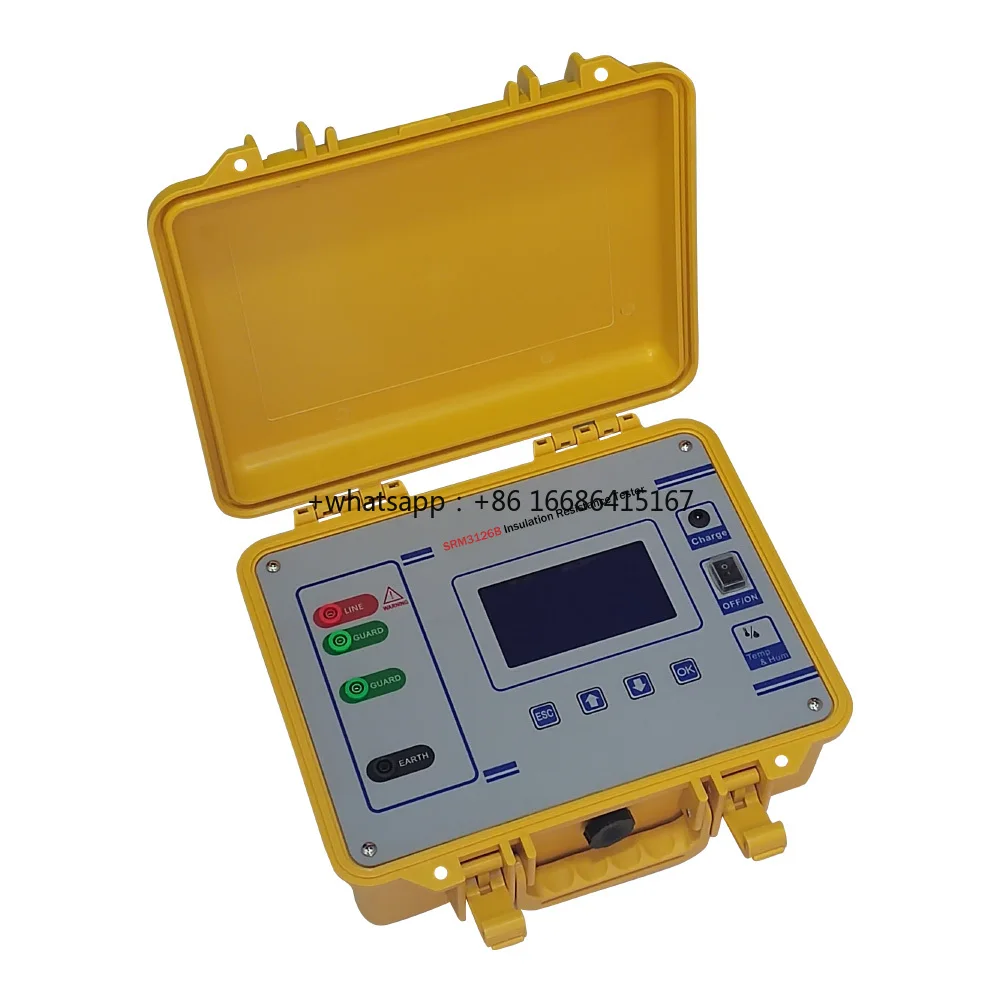 Reflection Testing Intelligent Bridge Testing(Bridge) Meter High Voltage 5kv Digital Insulation Resistance
Reflection Testing Intelligent Bridge Testing(Bridge) Meter High Voltage 5kv Digital Insulation Resistance