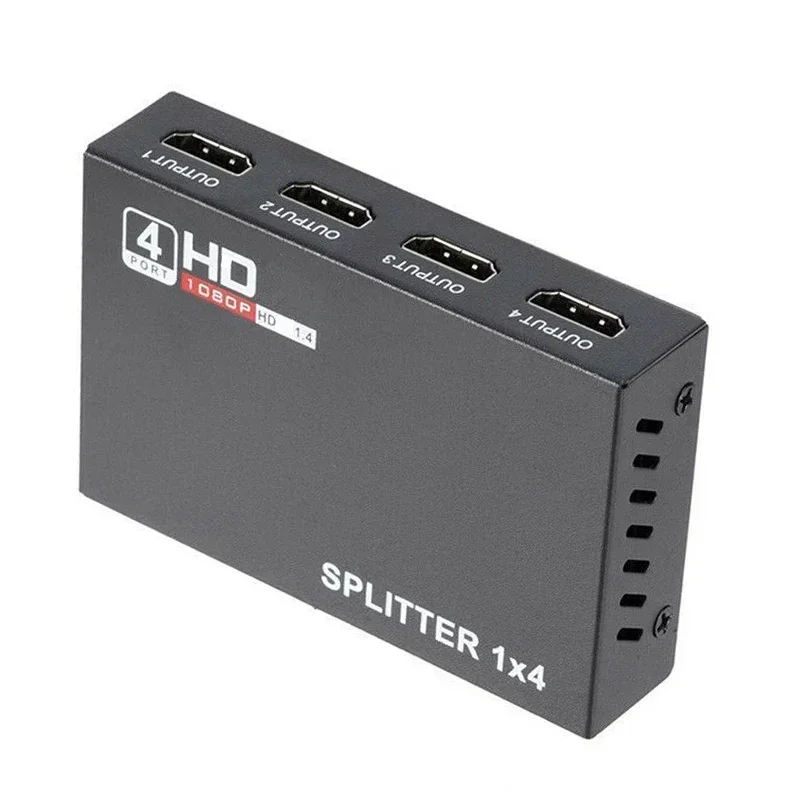 1080p 1x4 HDMI-сплиттер аудио-видео конвертер 1 в 4 выхода адаптер мультиэкранного дисплея для камеры PS4 ноутбука ПК к ТВ-проектору
1080p 1x4 HDMI-сплиттер аудио-видео конвертер 1 в 4 выхода адаптер мультиэкранного дисплея для камеры PS4 ноутбука ПК к ТВ-проектору