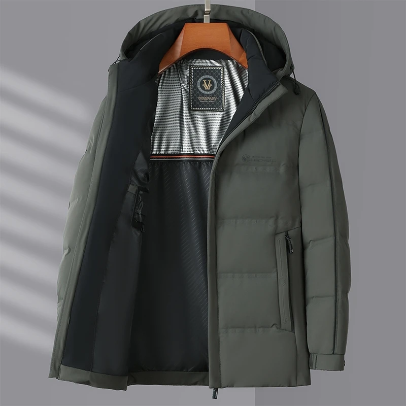 L-7XL Plus Size Removable Hooded Down Jacket Outdoor Casual Men's Clothing White Duck Down Coat Men's Thickened Warm Coat
L-7XL Plus Size Removable Hooded Down Jacket Outdoor Casual Men's Clothing White Duck Down Coat Men's Thickened Warm Coat