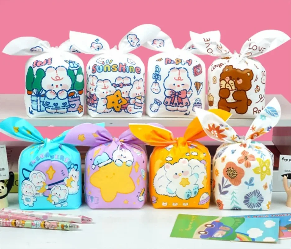 50PCS Cute Bunny Ear Gift Plastic Packaging Bag DIY Xmas Wedding Birthday Candy Snack Sugar Candy Child Portable Gifts Pouches
50PCS Cute Bunny Ear Gift Plastic Packaging Bag DIY Xmas Wedding Birthday Candy Snack Sugar Candy Child Portable Gifts Pouches