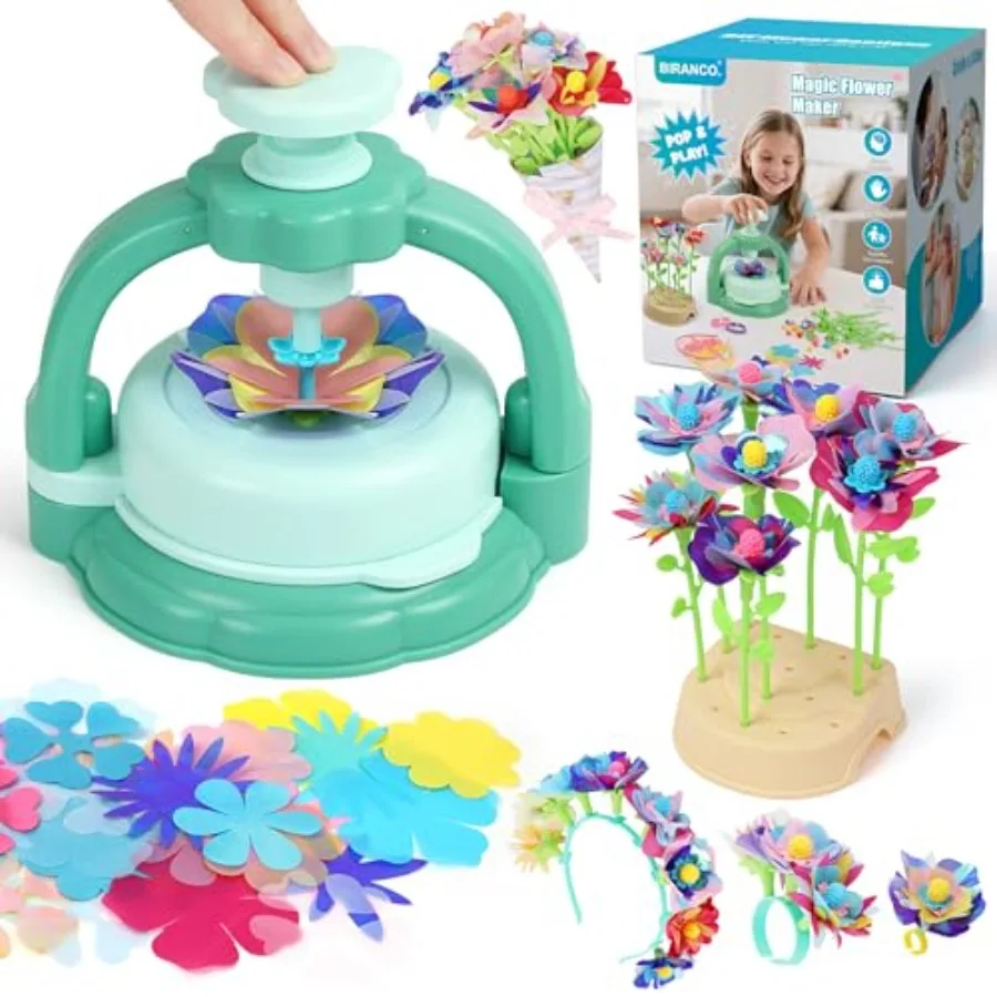 DIY Flower Bouquet Maker Kit for Build Your Own Flower Market Arts and Crafts Toys for Girls Ages 4-8 Educational Activity with
DIY Flower Bouquet Maker Kit for Build Your Own Flower Market Arts and Crafts Toys for Girls Ages 4-8 Educational Activity with