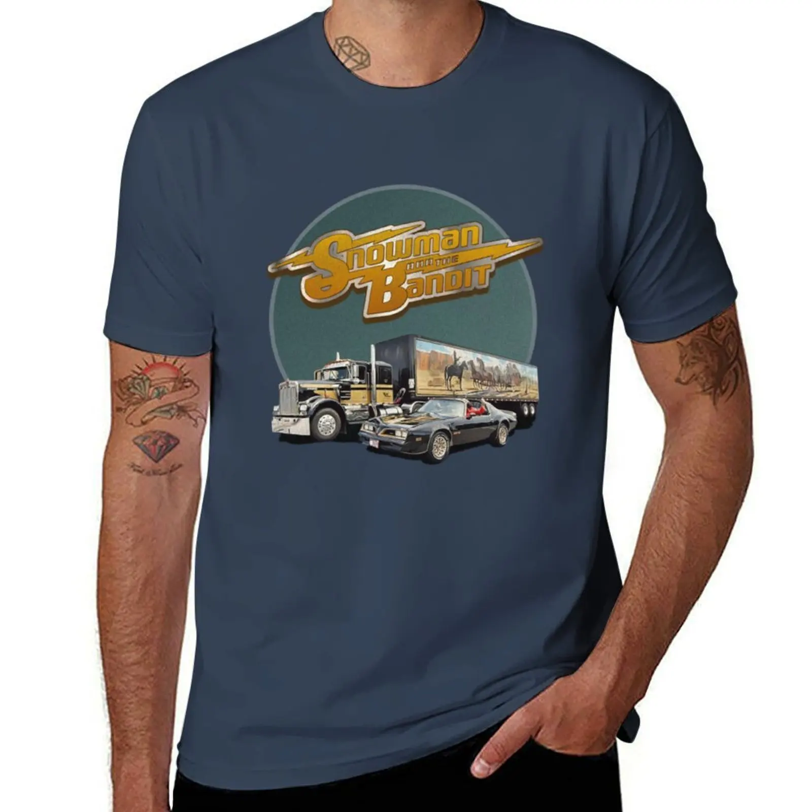 The Snowman Bandit - Bandit And the Smokey and T-Shirt Large Size Soft Cotton T-Shirt
The Snowman Bandit - Bandit And the Smokey and T-Shirt Large Size Soft Cotton T-Shirt