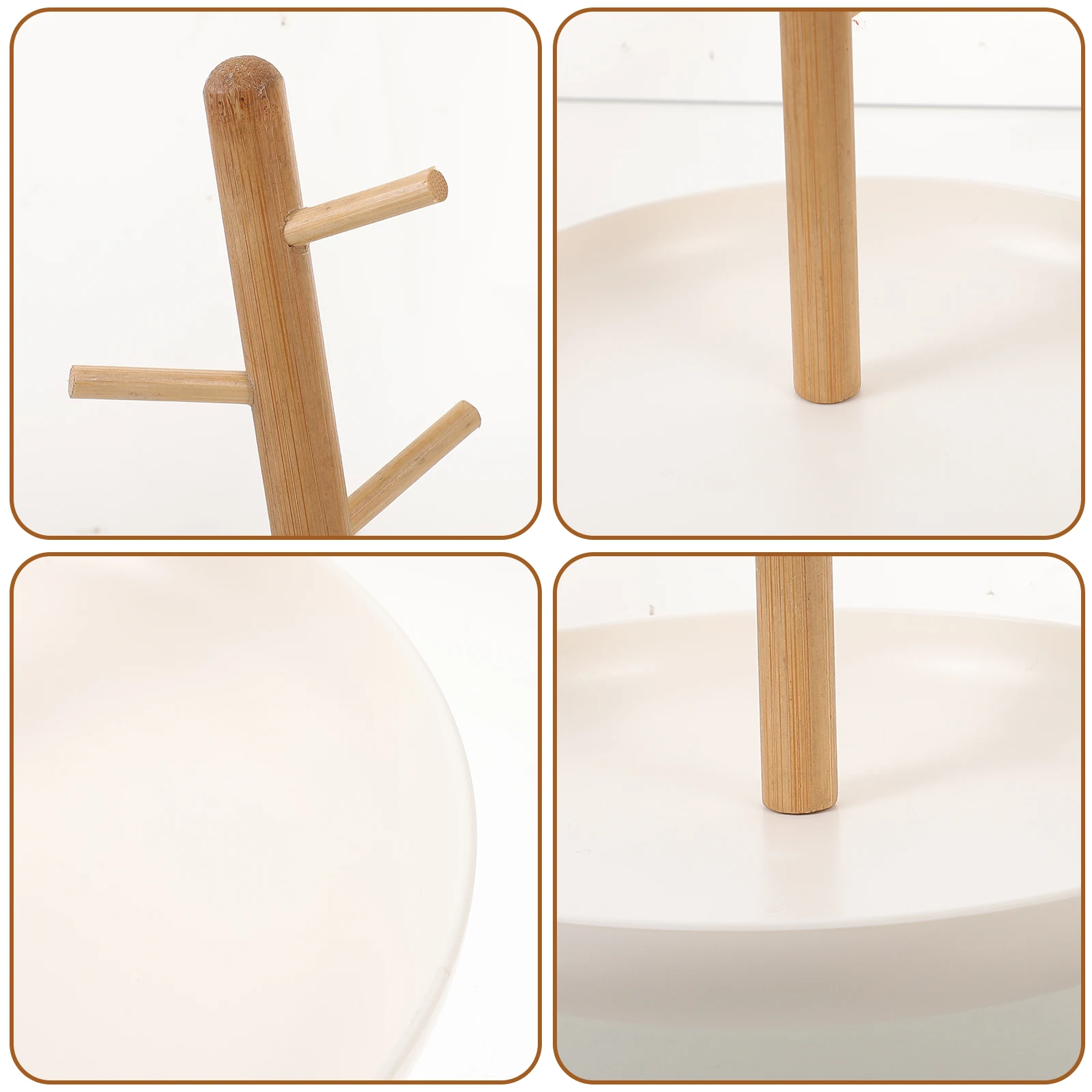 Jewelry Rack Necklace Desktop Hanging Key Storage Tray Abs Bamboo Material Sturdy Simple Design Earring Storage Rack Bracelet
Jewelry Rack Necklace Desktop Hanging Key Storage Tray Abs Bamboo Material Sturdy Simple Design Earring Storage Rack Bracelet