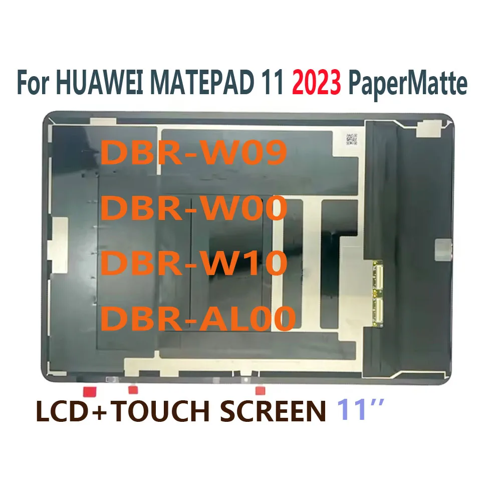 Оригинальный новый для HUAWEI MATEPAD 11 2023, бумажный матовый DBR-W09 DBR-W00 DBR-W10 DBR-AL00, ЖК-дисплей, дигитайзер сенсорного экрана в сборе
Оригинальный новый для HUAWEI MATEPAD 11 2023, бумажный матовый DBR-W09 DBR-W00 DBR-W10 DBR-AL00, ЖК-дисплей, дигитайзер сенсорного экрана в сборе