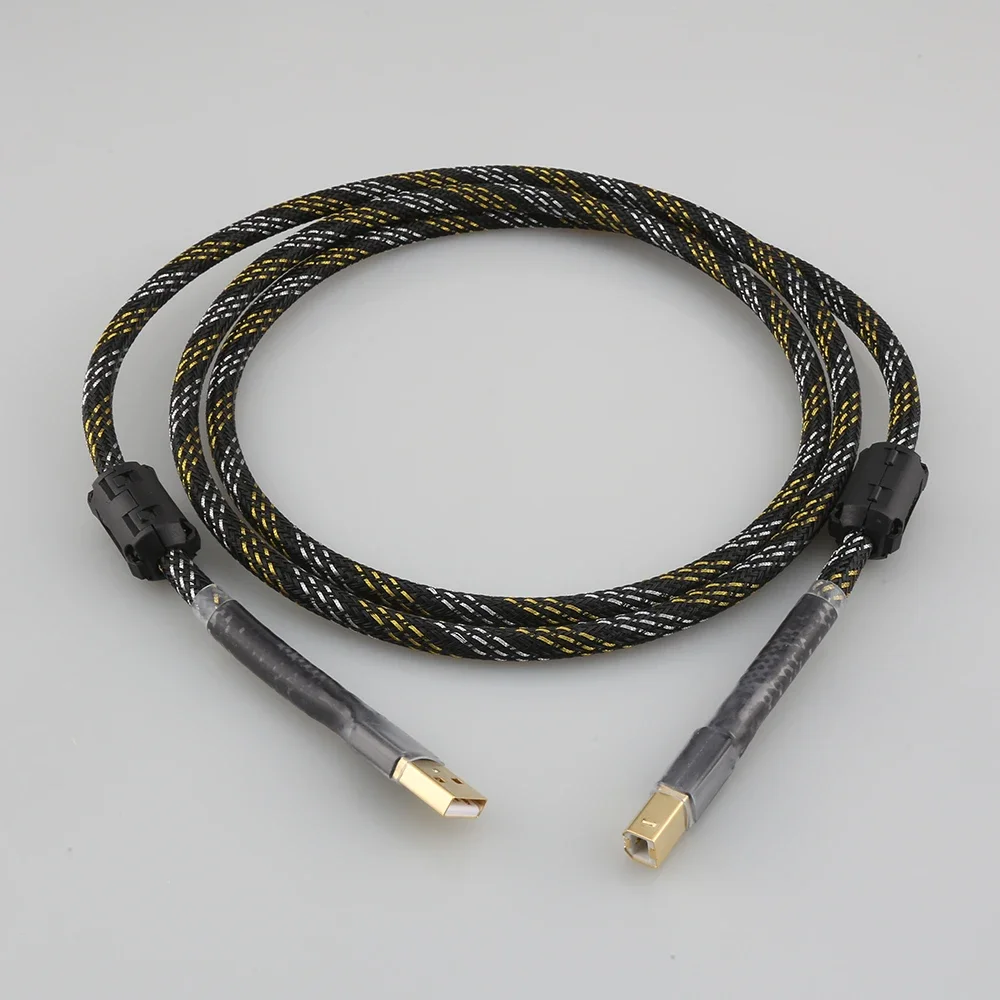 Audiocrast HIFI USB Cable 4N OFC USB Type A To B Data Cable HiFi USB Audio Video Cable DAC PC
Audiocrast HIFI USB Cable 4N OFC USB Type A To B Data Cable HiFi USB Audio Video Cable DAC PC