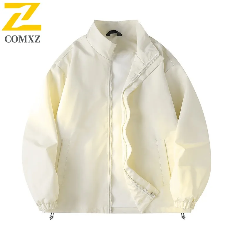 COMXZ Men Autumn New Jacket Casual Stand Collar Hiking Travel Comfortable Coat Urban Style Lightweight Wind Resistant Clothing
COMXZ Men Autumn New Jacket Casual Stand Collar Hiking Travel Comfortable Coat Urban Style Lightweight Wind Resistant Clothing
