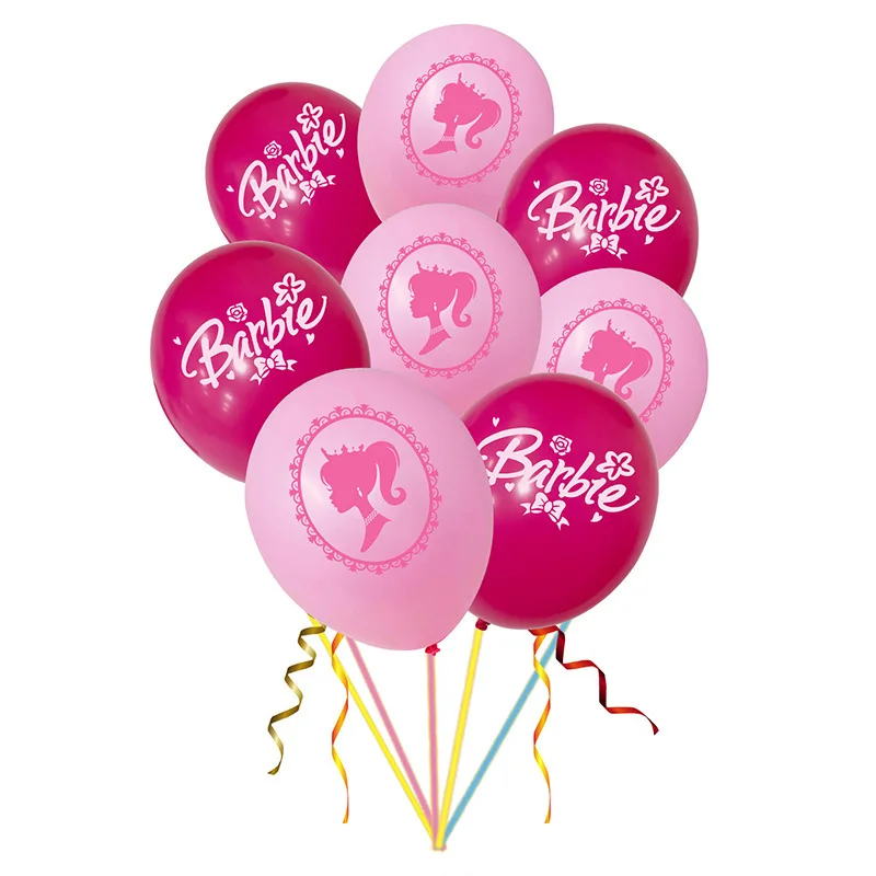 10Pcs Barbie Doll Balloon Pink Princess Style Letter 12inch Wedding Birthday Banquet Party Decoration Accessories Girl Toys Gift
10Pcs Barbie Doll Balloon Pink Princess Style Letter 12inch Wedding Birthday Banquet Party Decoration Accessories Girl Toys Gift