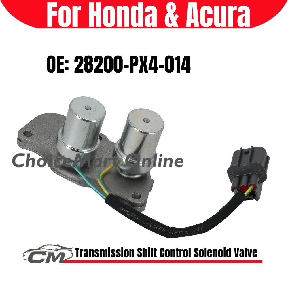 28200-PX4-014 Transmission Shift Solenoid Valve 28200PX4014 for Honda Accord Odyssey Prelude Acura CL 2.2L 2.3L 1990-1999
28200-PX4-014 Transmission Shift Solenoid Valve 28200PX4014 for Honda Accord Odyssey Prelude Acura CL 2.2L 2.3L 1990-1999