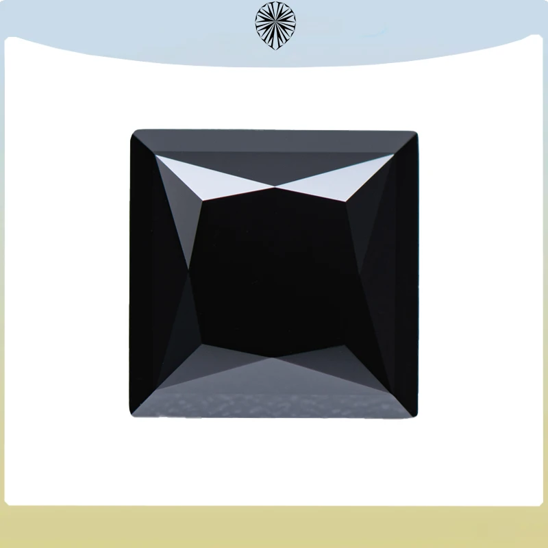 Moissanite Stone Princess Cut Black Color Gemstone Lab Grown Diamond for Advanced Jewelry Making with GRA Certificate
Moissanite Stone Princess Cut Black Color Gemstone Lab Grown Diamond for Advanced Jewelry Making with GRA Certificate