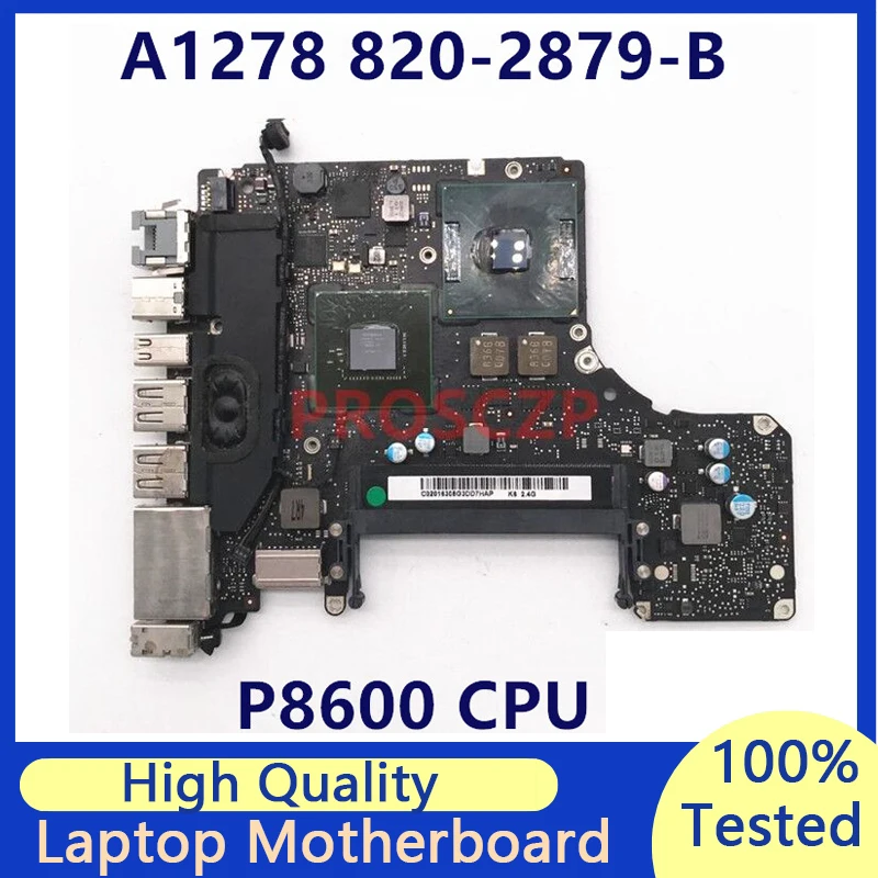 Материнская плата для Apple Macbook A1278 820-2879-B, материнская плата для ноутбука с процессором P8600 SLGDZ, 2010, 100% полностью протестирована, работает хорошо
Материнская плата для Apple Macbook A1278 820-2879-B, материнская плата для ноутбука с процессором P8600 SLGDZ, 2010, 100% полностью протестирована, работает хорошо