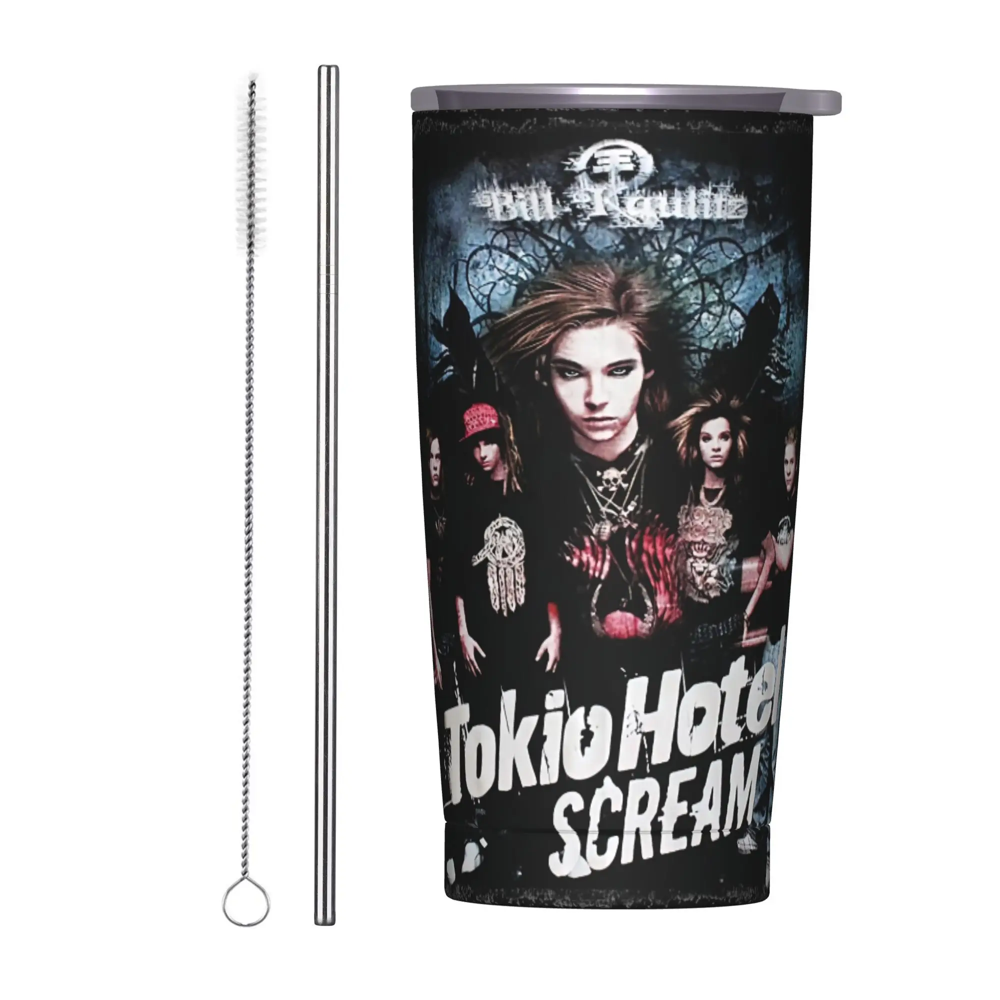 Tokio Hotel Scream Изолированный стакан с крышкой, немецкий металлический ремешок, термокружка из нержавеющей стали, чашка для автомобильной бутылки с двойными стенками, 20 унций
Tokio Hotel Scream Изолированный стакан с крышкой, немецкий металлический ремешок, термокружка из нержавеющей стали, чашка для автомобильной бутылки с двойными стенками, 20 унций